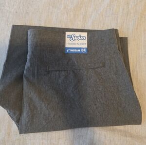 Mr.Swim Charcoal Hybrid Shorts